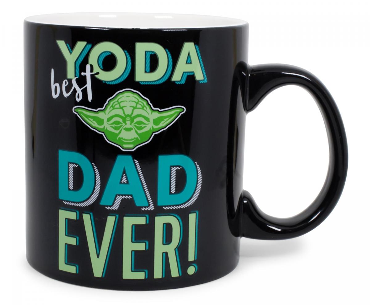 Star Wars Yoda Best Dad Ever 20 Ounce Ceramic Mug picture