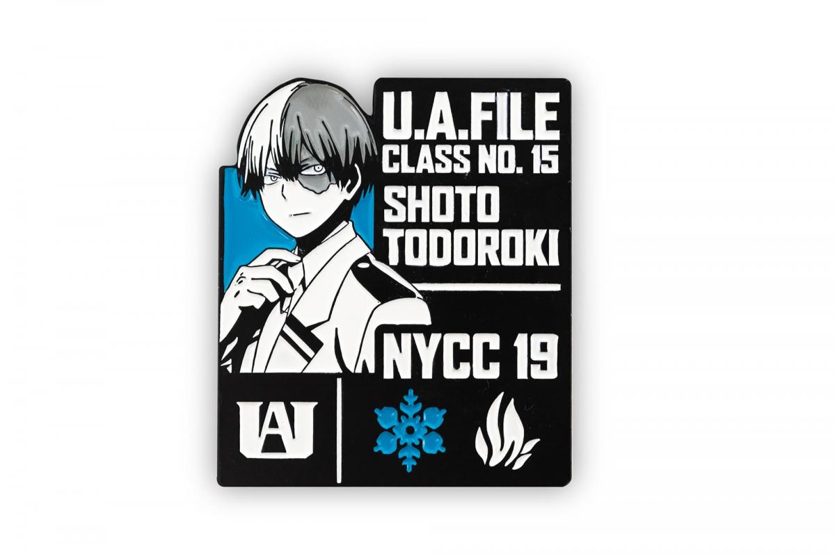 My Hero Academia Shoto Todoroki Exclusive Enamel Pin picture