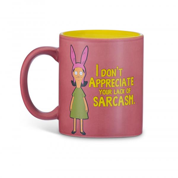 Bob's Burgers Louise Belcher Sarcasm 12oz Coffee Mug picture