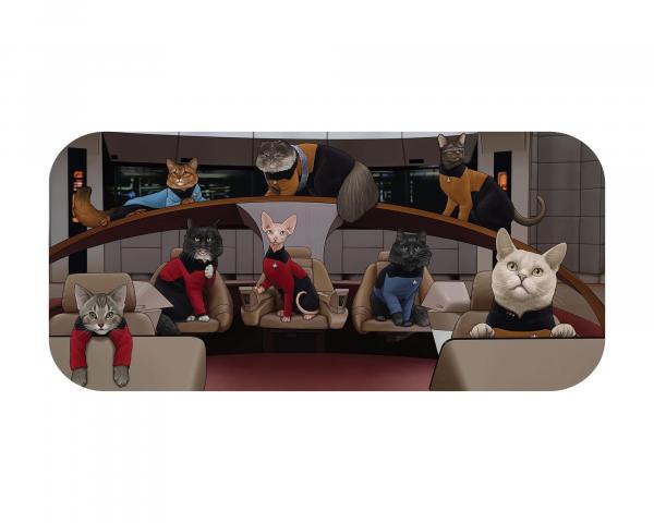 Star Trek Cats 64 x 32 Inch Car Sunshade