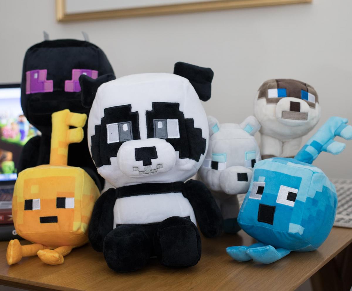 Minecraft Adventure Series 8.75 Inch Panda Plush picture