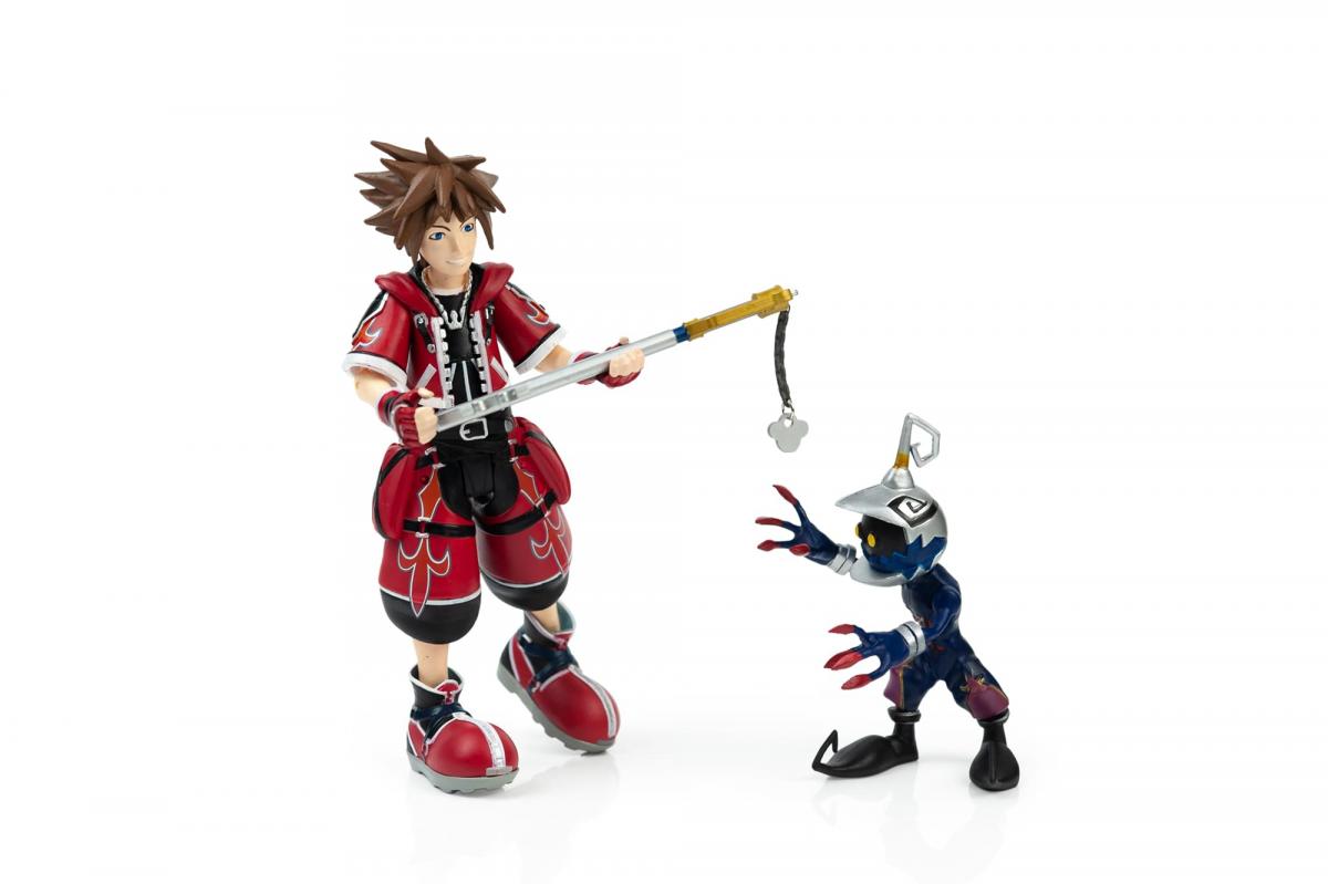 Kingdom Hearts Valor Form Sora & Soldier Figure 2-Pack picture