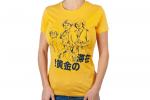 Golden Girls Stay Golden Japan Womens Mustard T-Shirt | MD