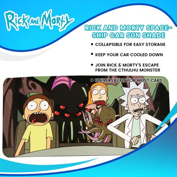 Rick And Morty Car Shade picture