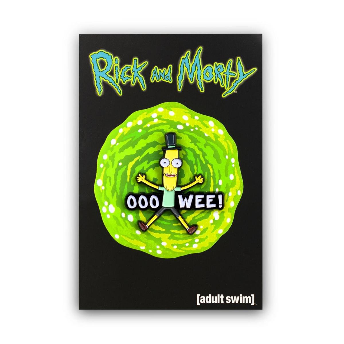 Rick and Morty Mr. Poopybutthole Enamel Collector Pin picture