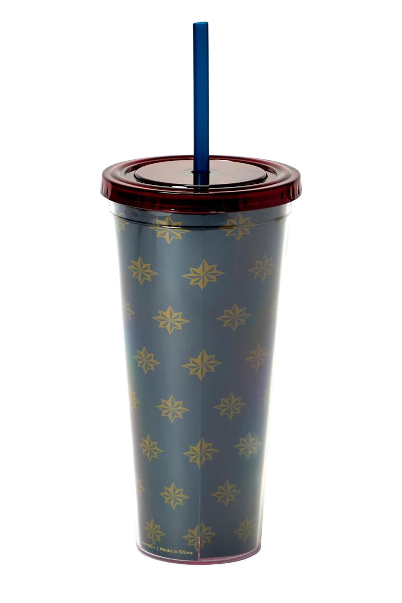 Marvel Captain Marvel Actually I Can 16oz PVC Tumbler picture