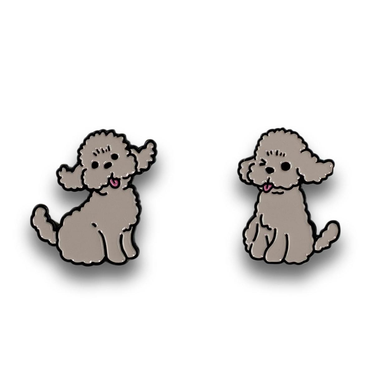 Yuri on Ice Makkachin Enamel Collector Pin Set picture