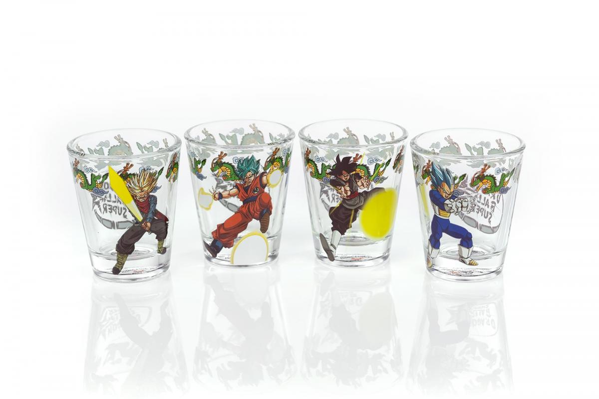 Dragon Ball Super 2oz Character Shot Glasses | Set of 4 picture