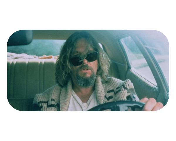 The Big Lebowski The Dude Driving Car Sunshade picture