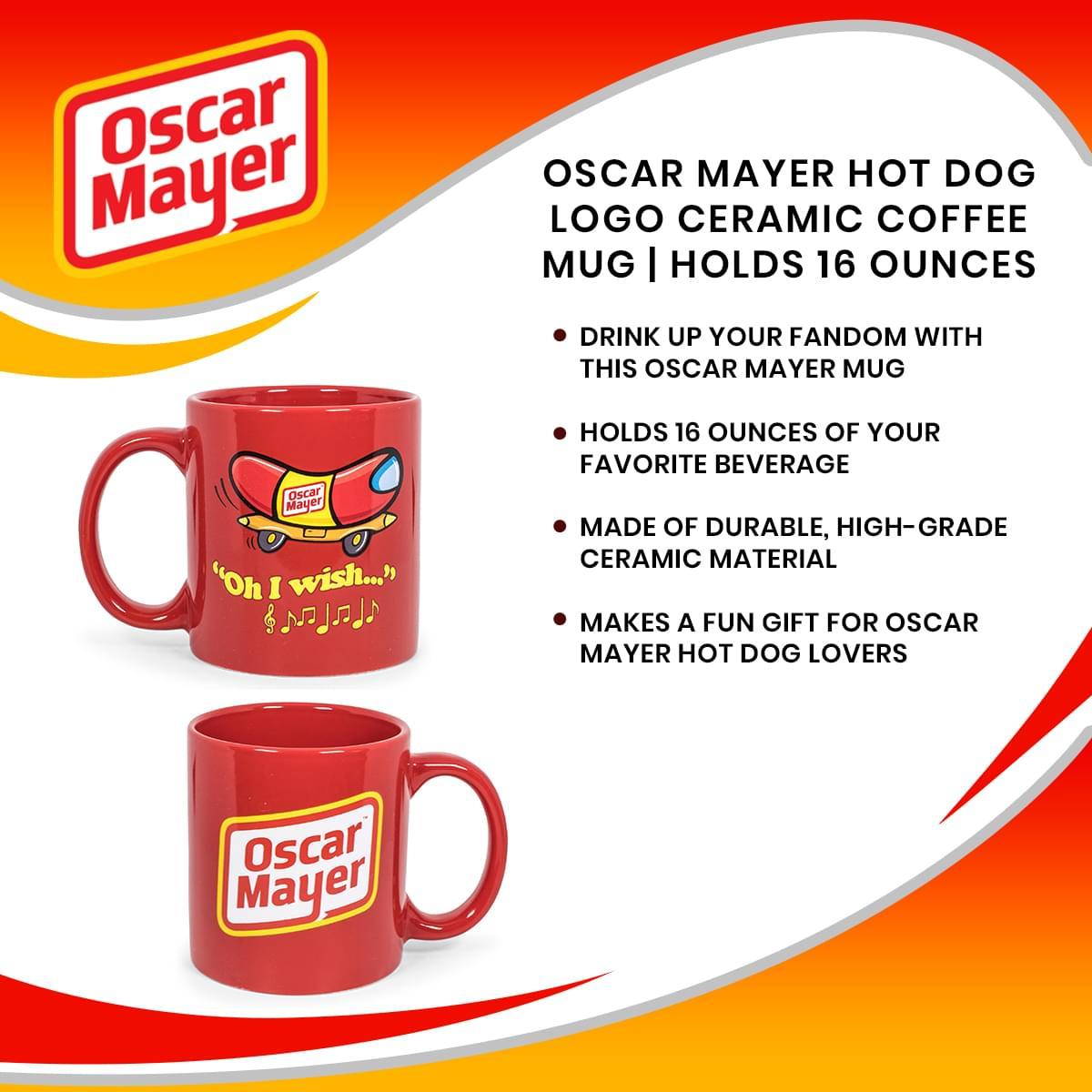 Oscar Mayer Logo 16 oz Ceramic Coffee Mug picture