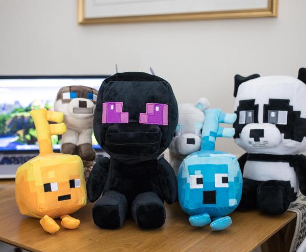 Minecraft 8.75 Inch Ender Dragon Plush picture