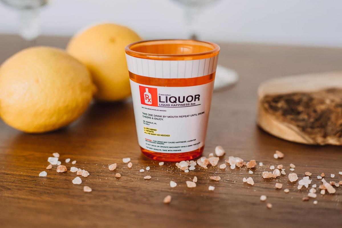 Rx Prescription 2oz Shot Glass picture