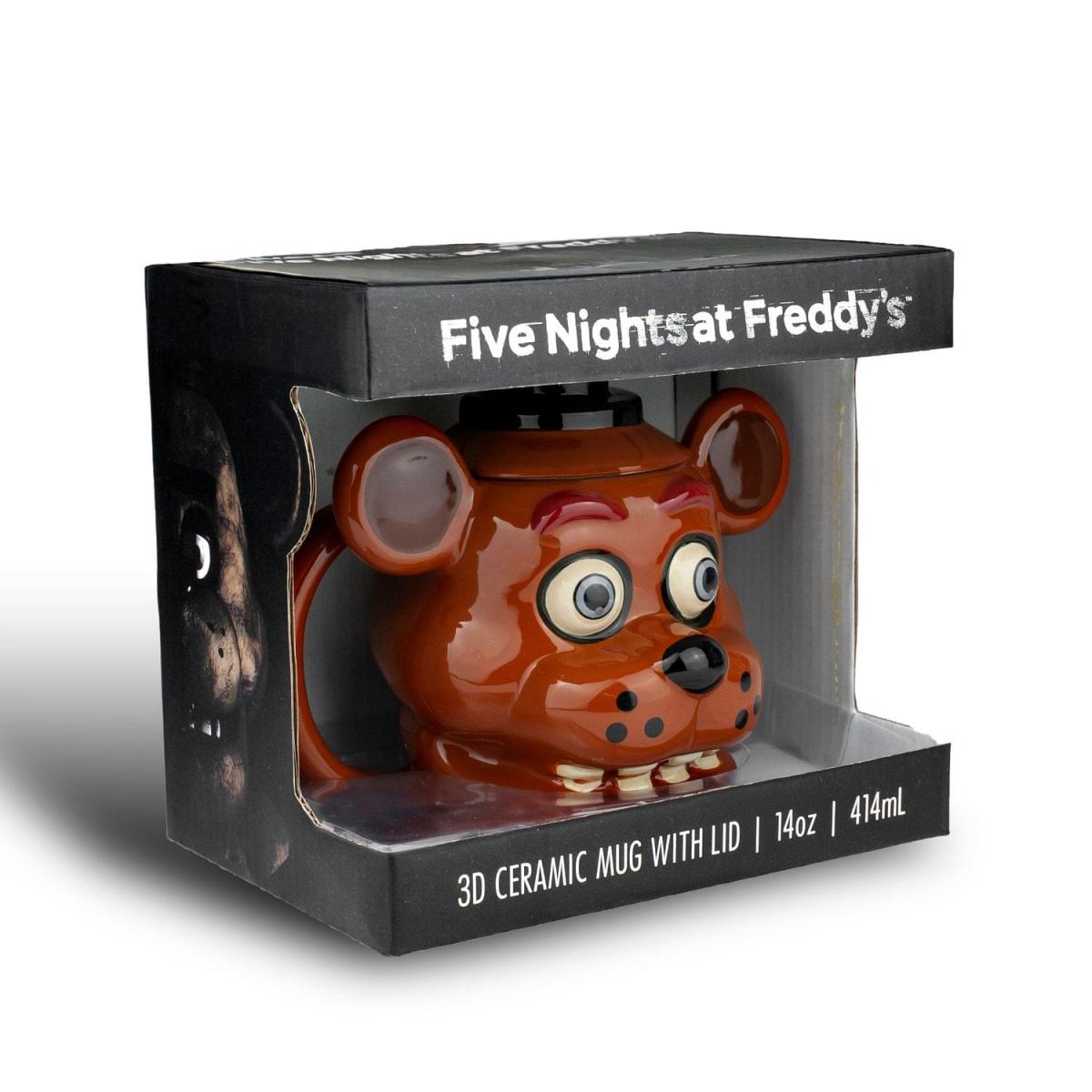 Five Nights At Freddy's Freddy Fazbear 14oz Molded Mug picture