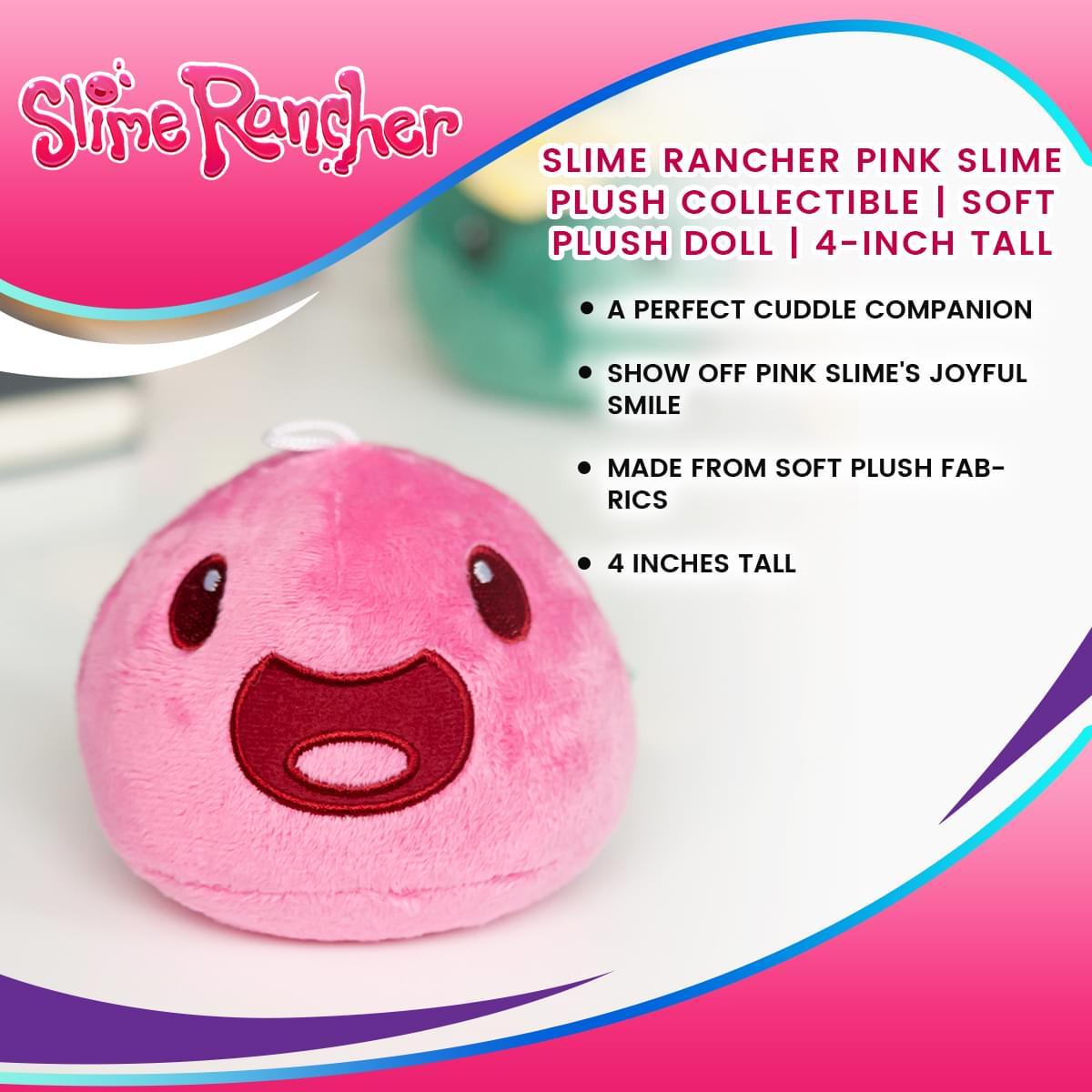 Slime Rancher 4" Mini Plush: Pink Slime picture