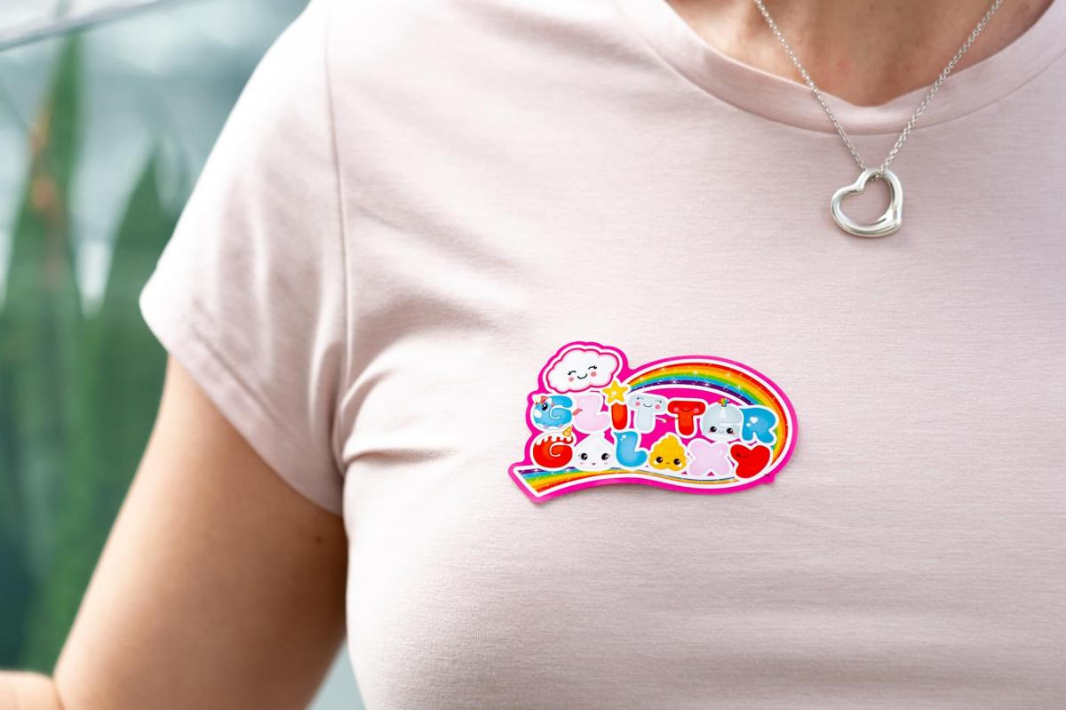 Glitter Galaxy Sticker Friends Sheet Wave 2 picture