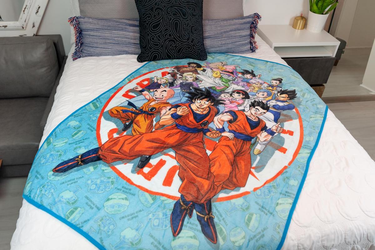 Dragon Ball Super Heroes 45x60 Inch Fleece Throw Blanket picture
