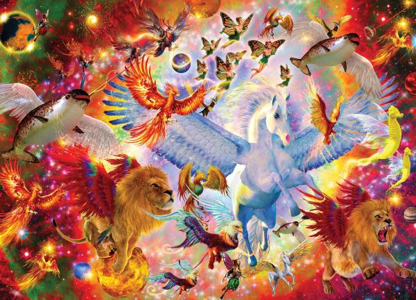 Mythical Menagerie 1000 Piece Jigsaw Puzzle picture