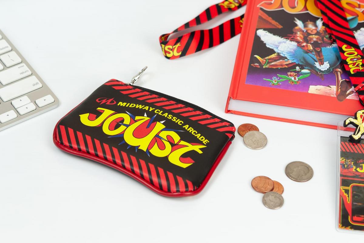 Midway Arcade Games Zippered Coin Purse - Joust picture