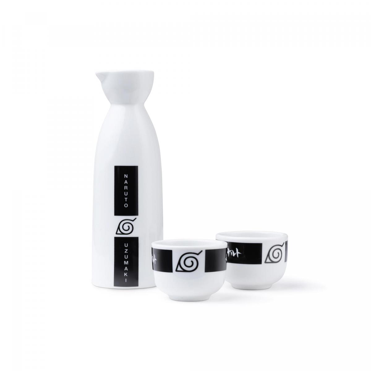 Naruto 3 Piece Ceramic Sake Set picture