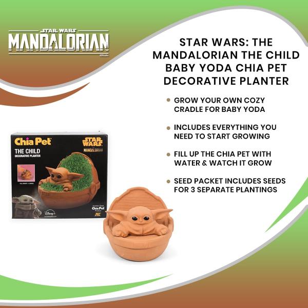 Star Wars Chia Pet Decorative Planter | The Child picture