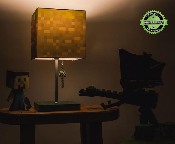 Minecraft Grass Block 14 Inch Desk Lamp picture