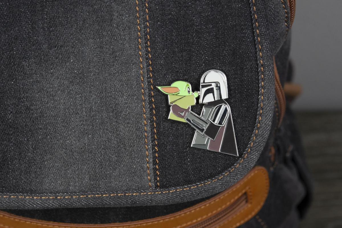 Star Wars The Mandalorian and Child Collectible Enamel Pin picture