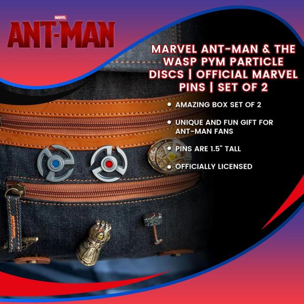 Marvel Ant-Man Exclusive Pym Particle Pin Set picture