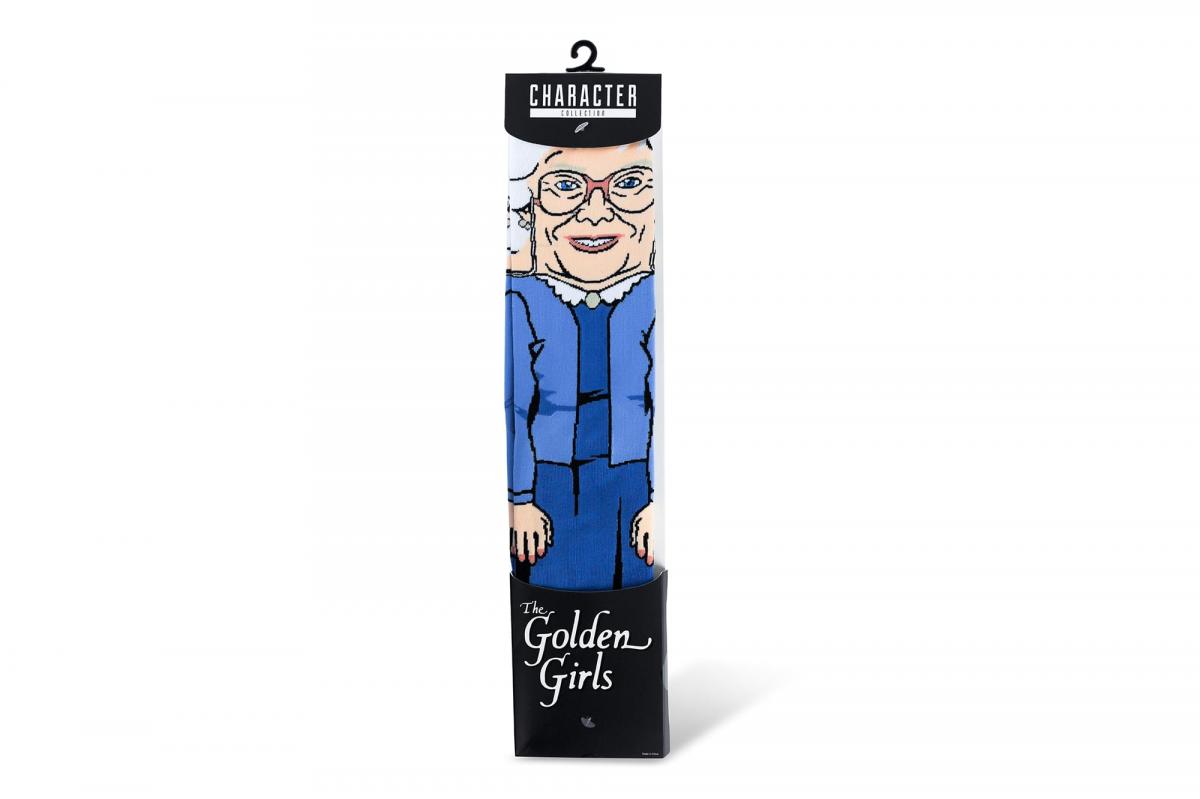 Golden Girls All-Over Graphic Adult Crew Socks | Sophia picture