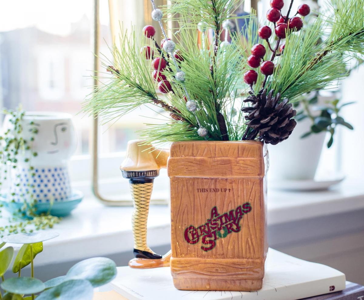 Christmas Story Leg Lamp 3D Ceramic Sculpted Mug picture