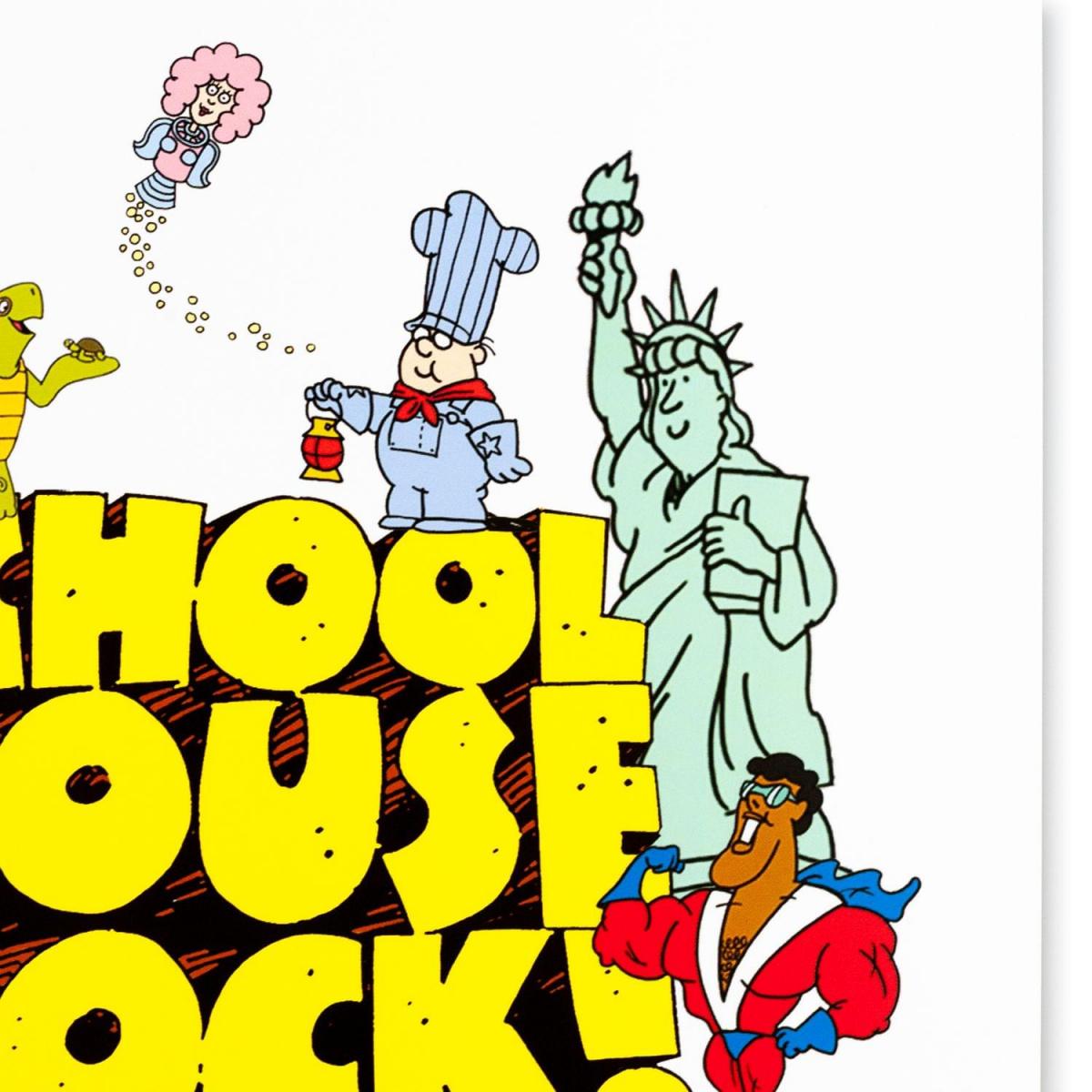 School House Rocks 11"x14" Print Poster (SDCC Exclusive) picture