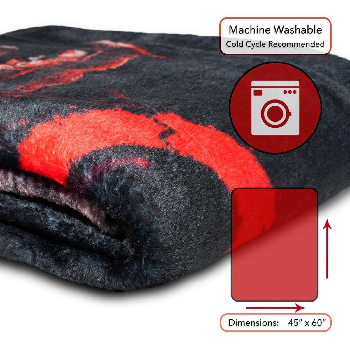 God of War (2018) Kratos & Son 45"x60" Fleece Throw Blanket picture