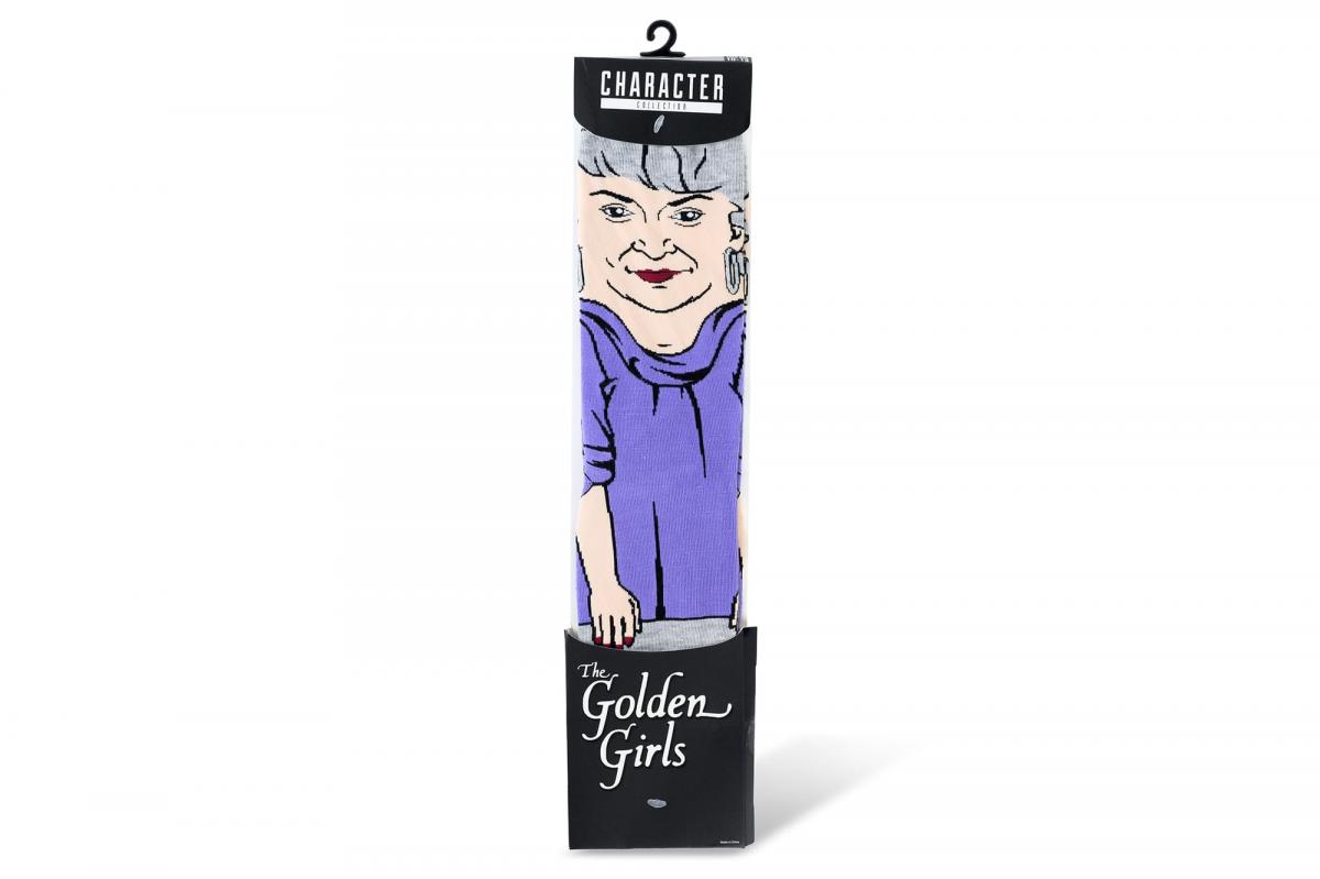 Golden Girls All-Over Graphic Adult Crew Socks | Dorothy picture