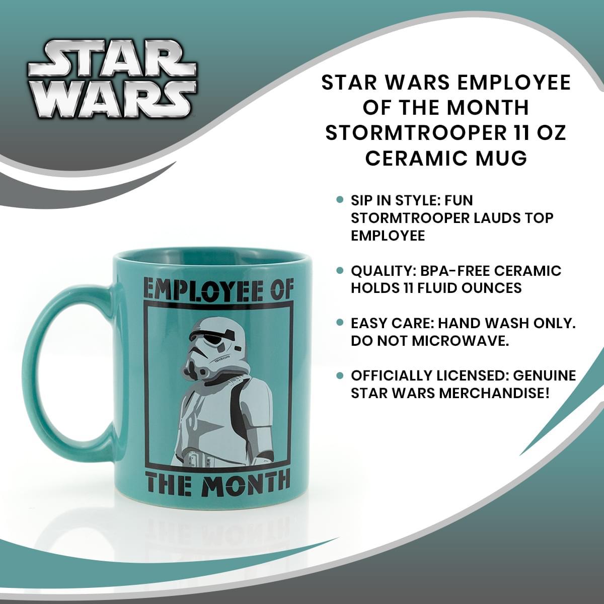 Star Wars Employee of the Month Stormtrooper Ceramic Mug picture