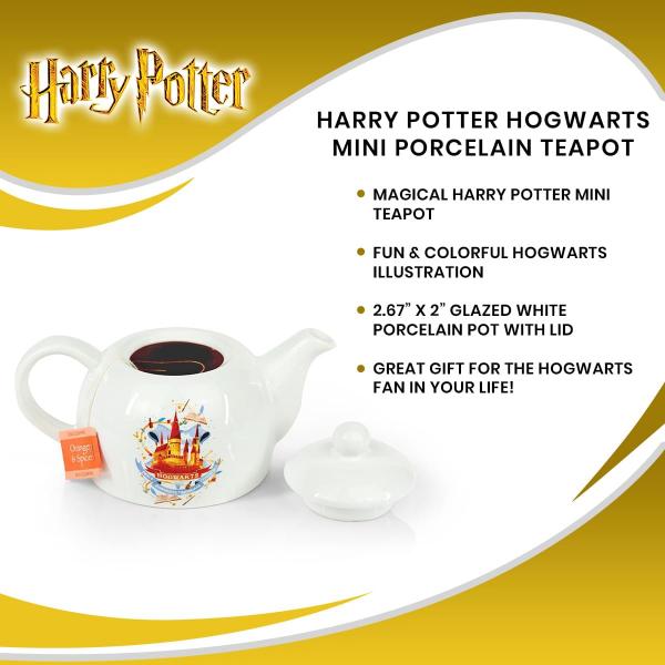 Harry Potter Hogwarts Mini Porcelain Teapot picture