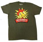 Lost "Mr. Cluck's Chicken" Men's Green T-Shirt - MD