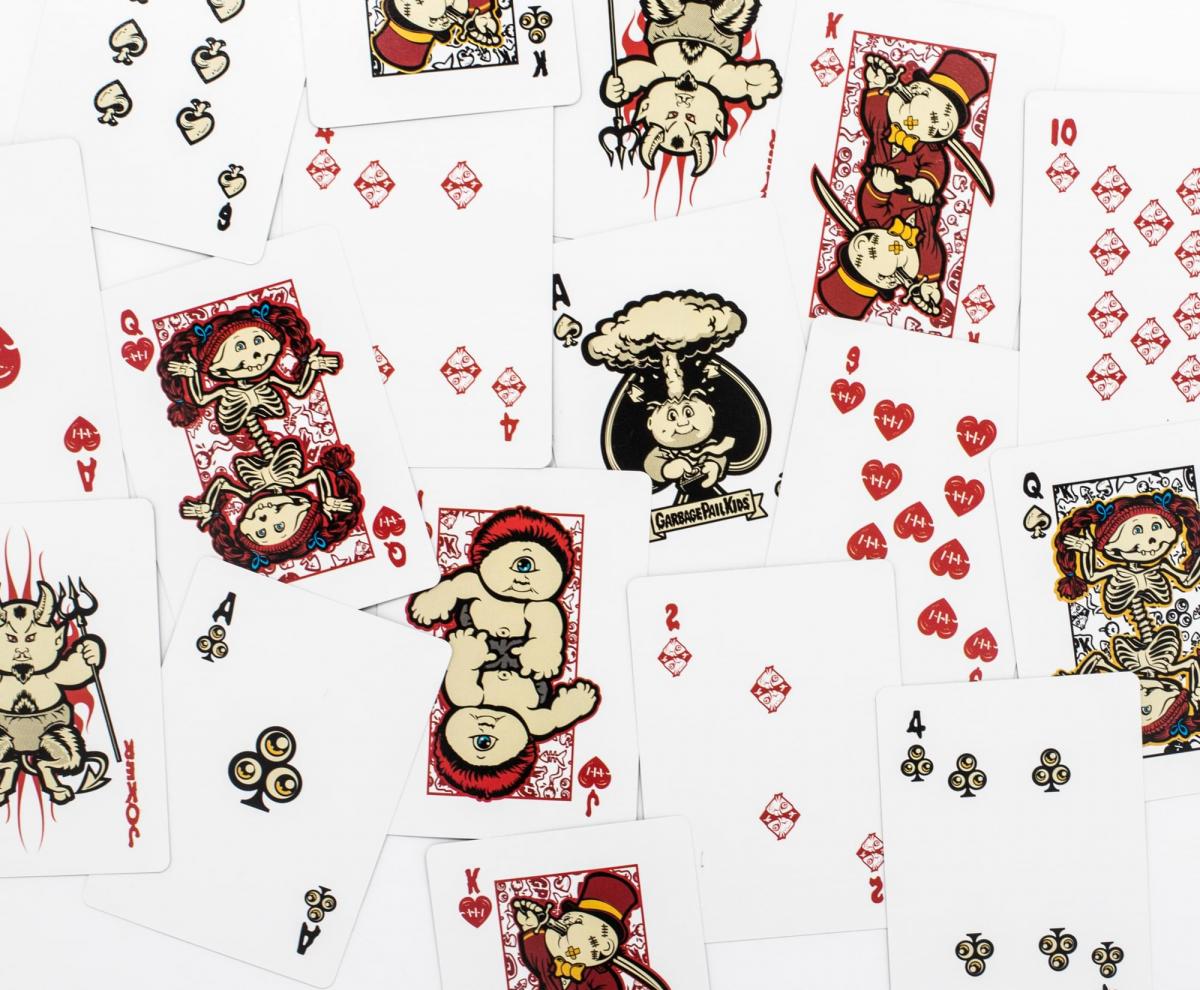 Garbage Pail Kids Playing Cards Designed By Hydro74 | 52 Card Deck + 2 Jokers picture