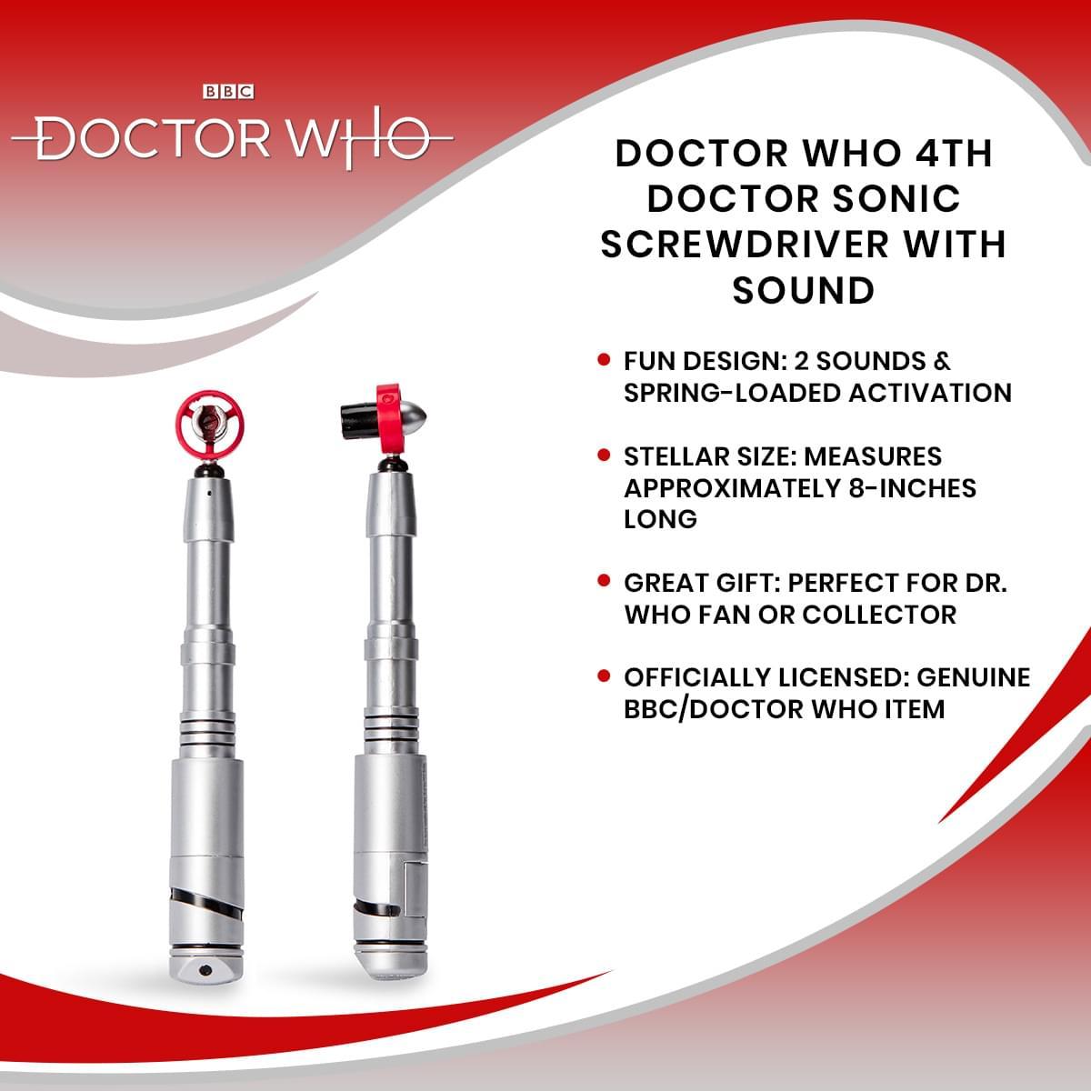 Doctor Who 4th Doctor Sonic Screw Driver With Sound picture