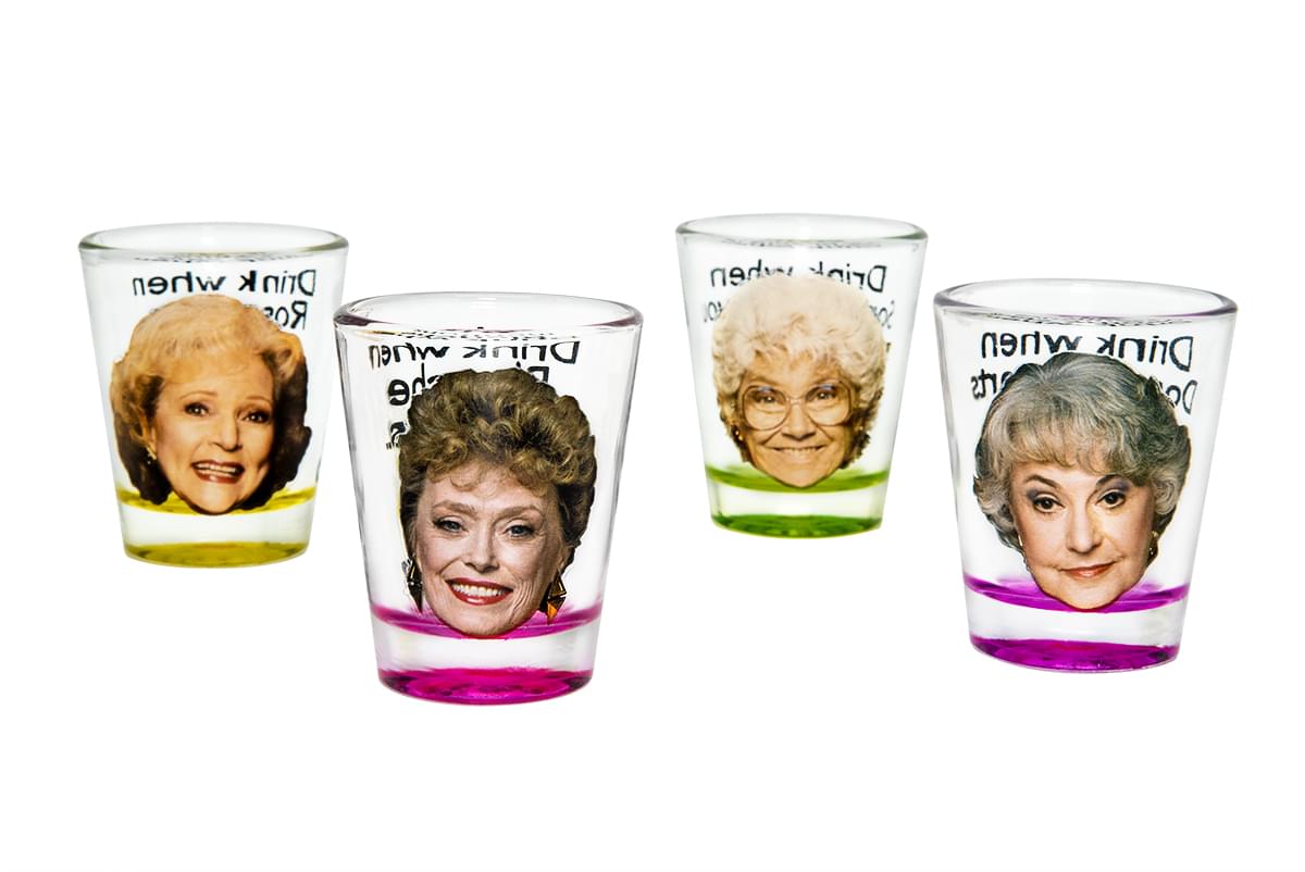 Golden Girls Shot Glasses, Set of 4 picture