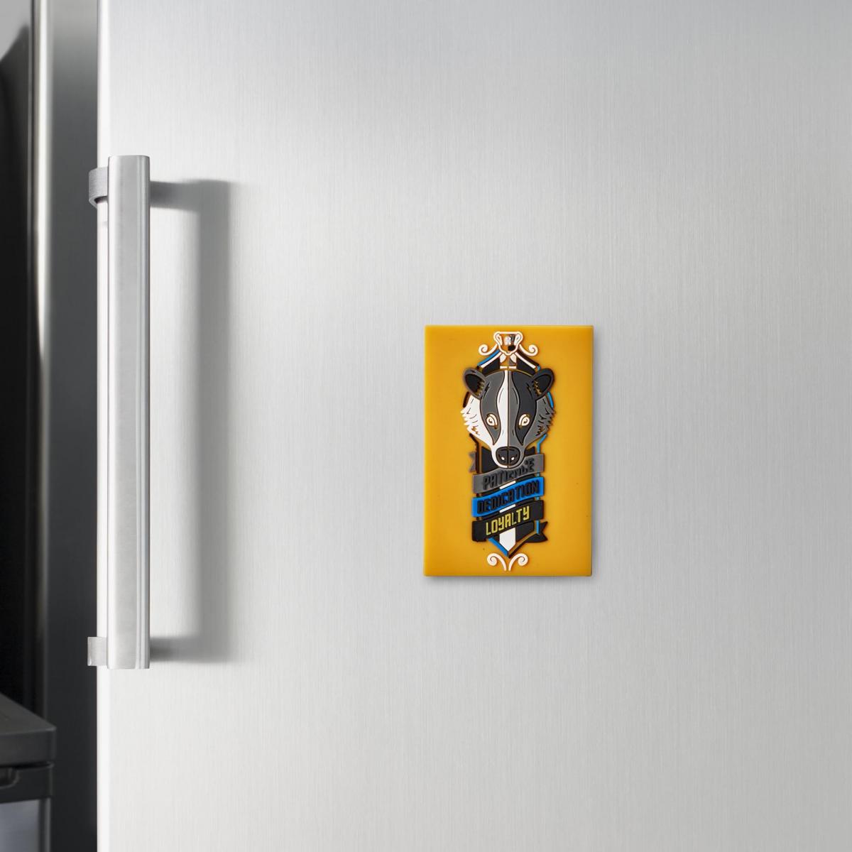 Harry Potter House Hufflepuff 3 Inch PVC Magnet picture