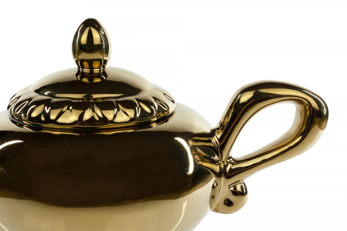 Disney Aladdin Genie Lamp 32oz Ceramic Teapot picture