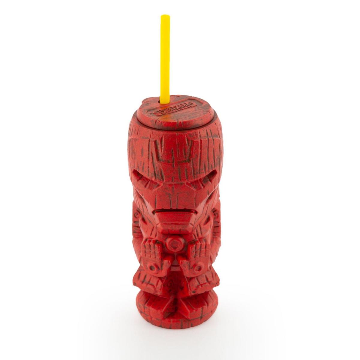 Marvel Iron Man 22oz Plastic Geeki Tikis Tumbler picture