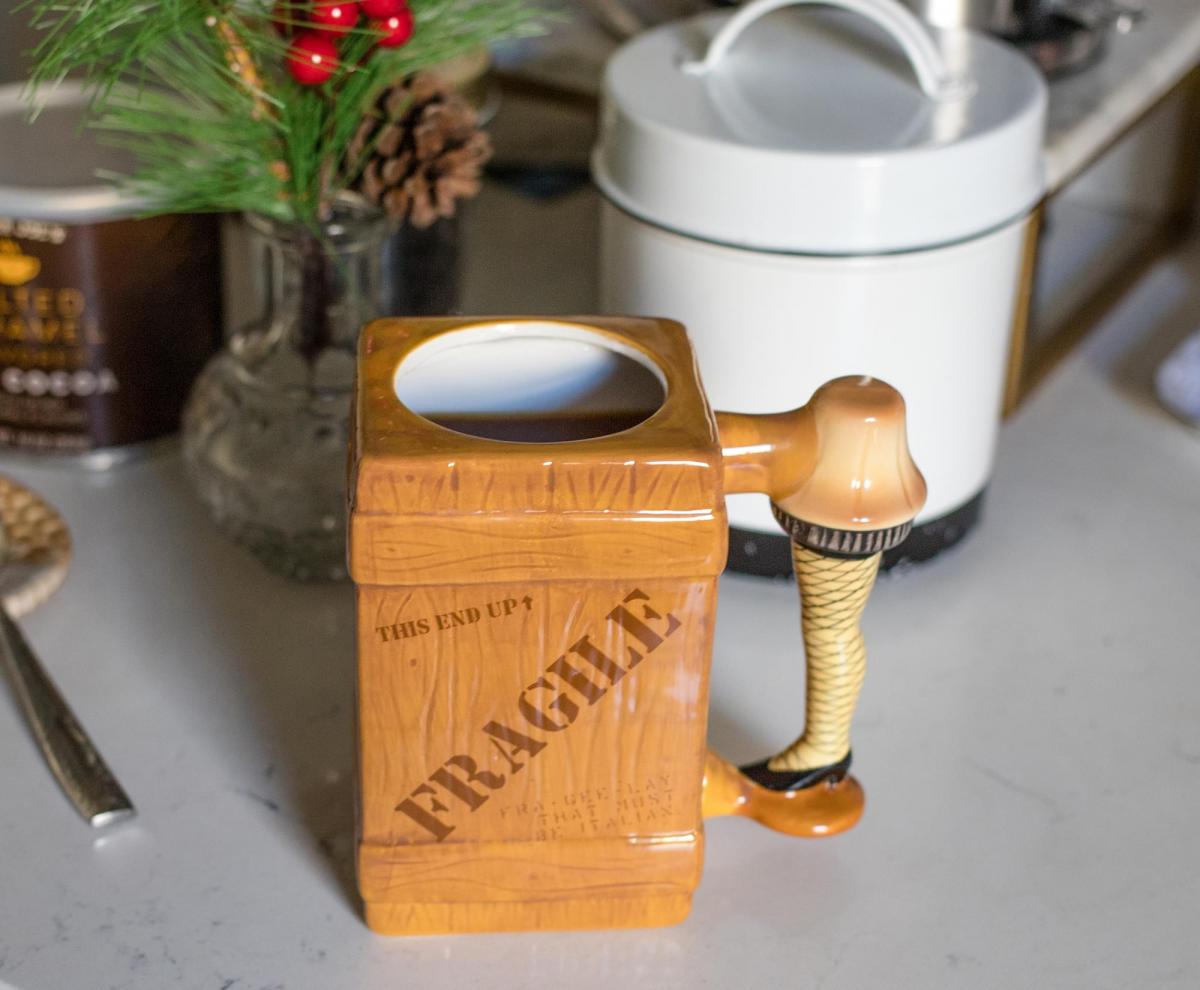 Christmas Story Leg Lamp 3D Ceramic Sculpted Mug picture