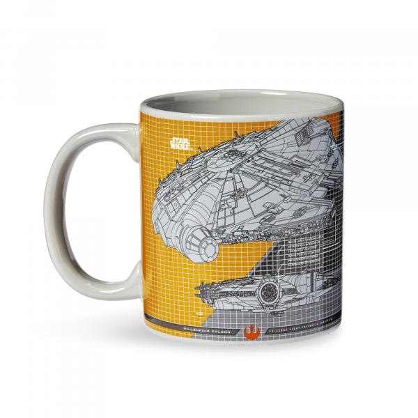 Star Wars Millennium Falcon Tech 20oz Ceramic Mug picture