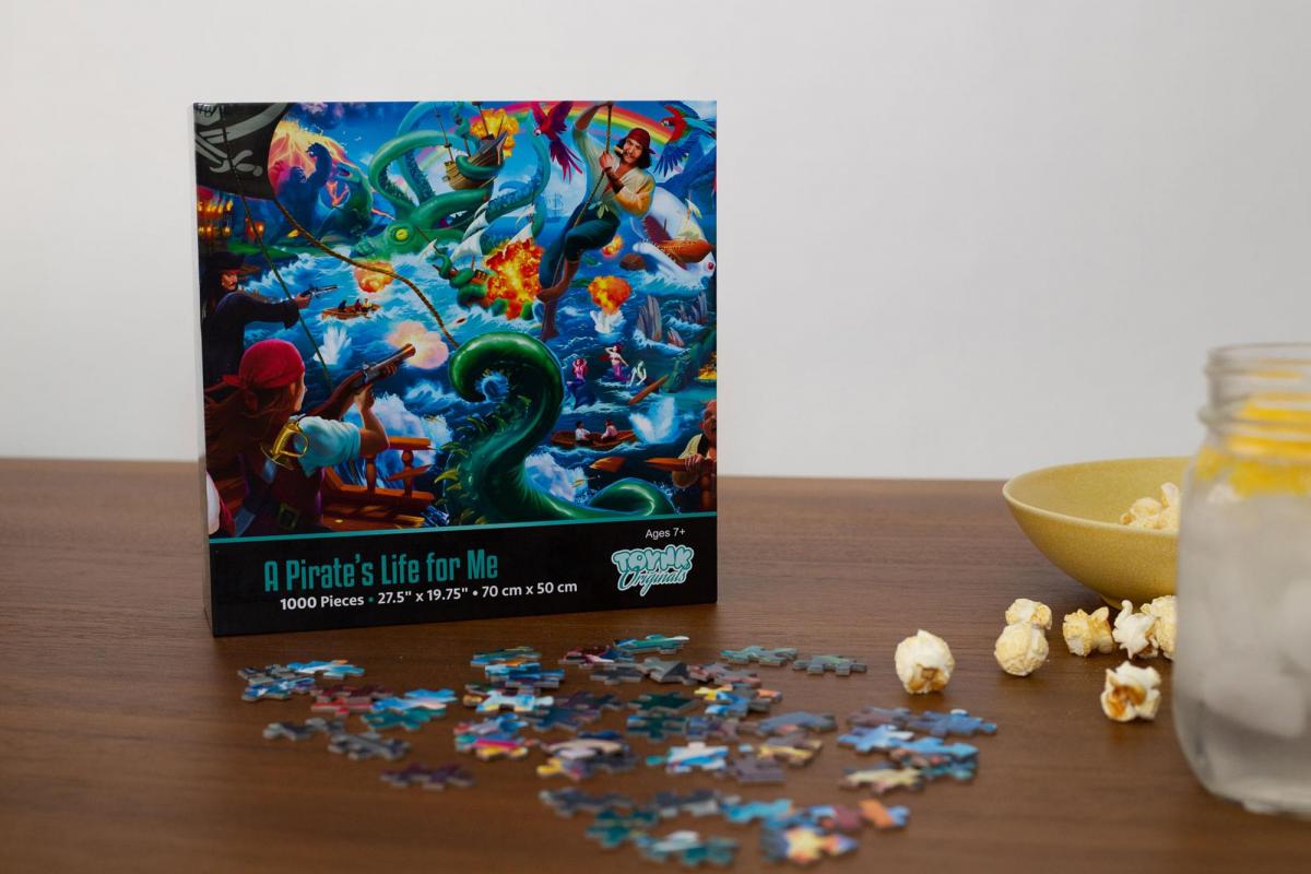 A Pirate's Life for Me! Adventure Puzzle | 1000 Piece Jigsaw Puzzle picture