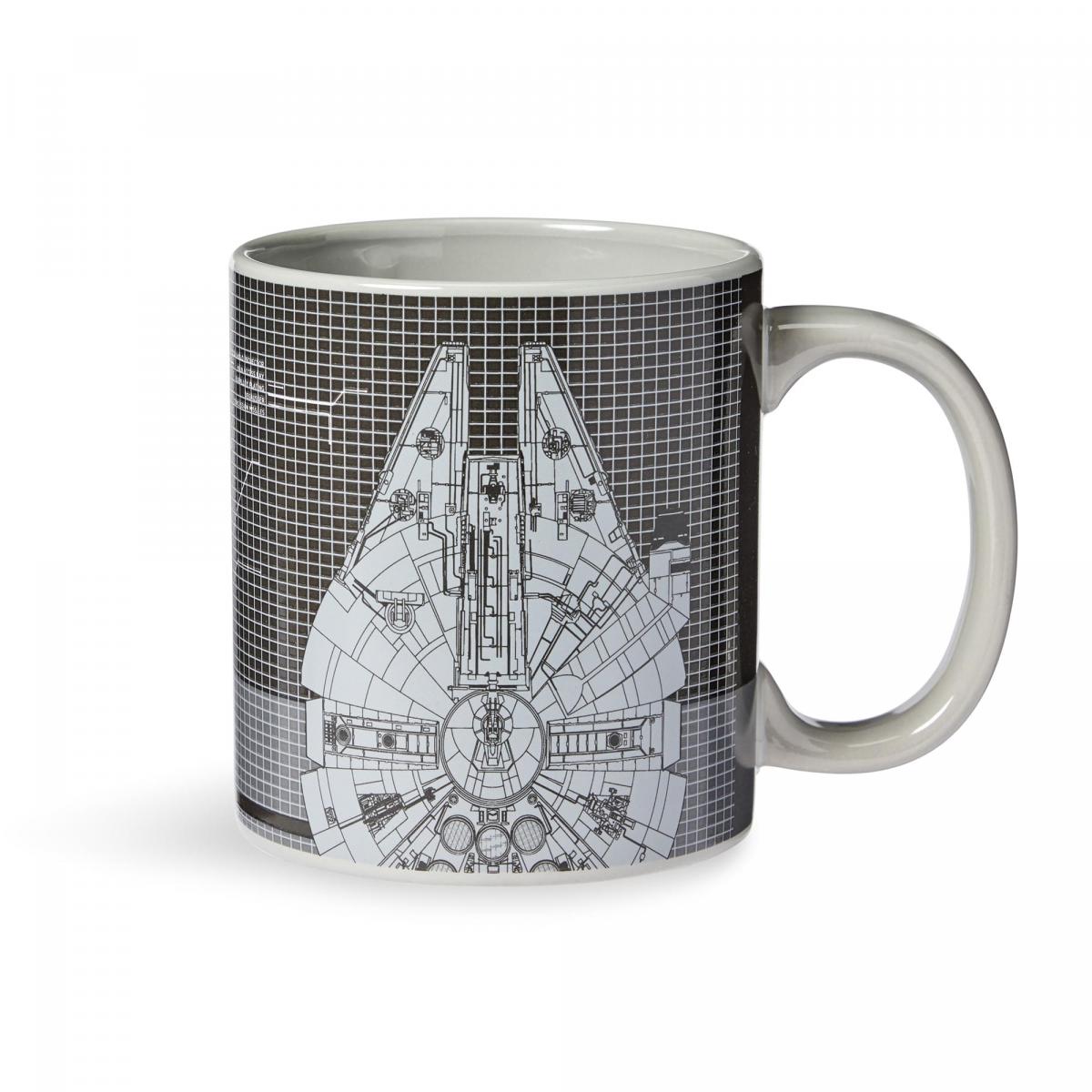 Star Wars Millennium Falcon Tech 20oz Ceramic Mug picture