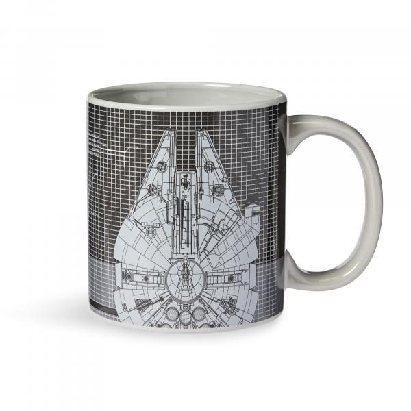 Star Wars Millennium Falcon Tech 20oz Ceramic Mug picture