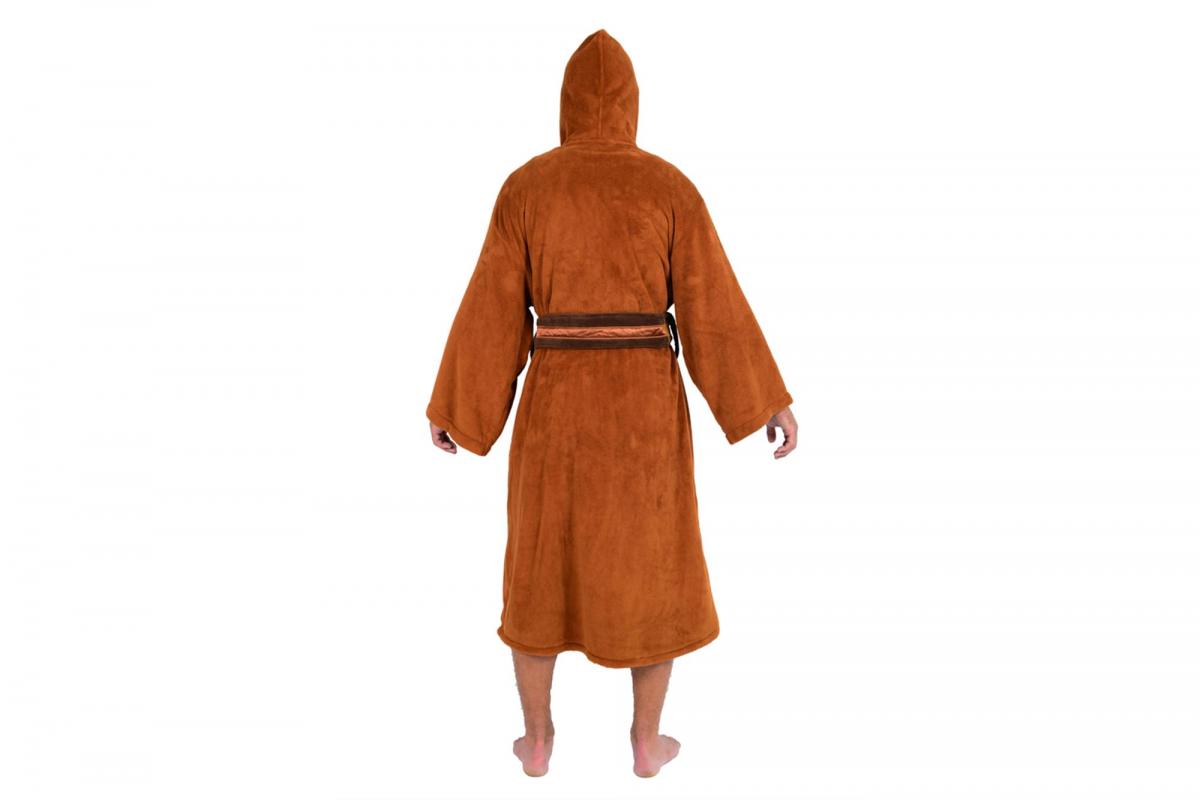 Star Wars Jedi Master Hooded Bathrobe for Men/Women | One Size Fits Most Adults picture