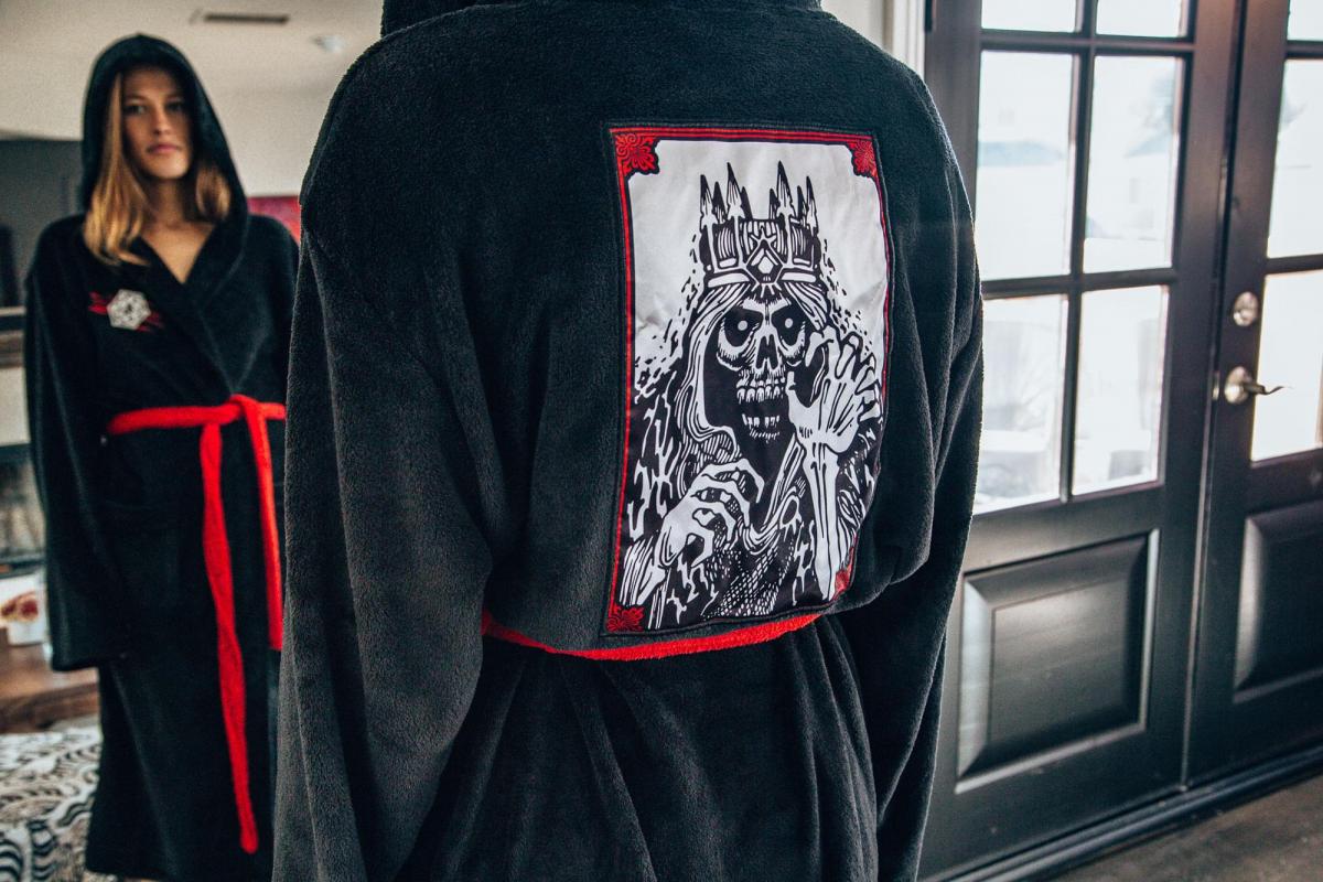 D&D Dungeon Master Adult Fleece Robe | One Size picture