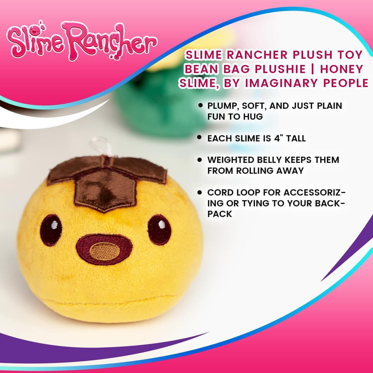 Slime Rancher 4" Mini Plush: Honey Slime picture