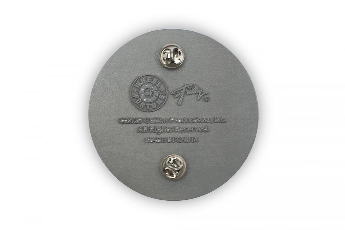 Wheel of Fortune Spin Wheel Enamel Collector Pin picture